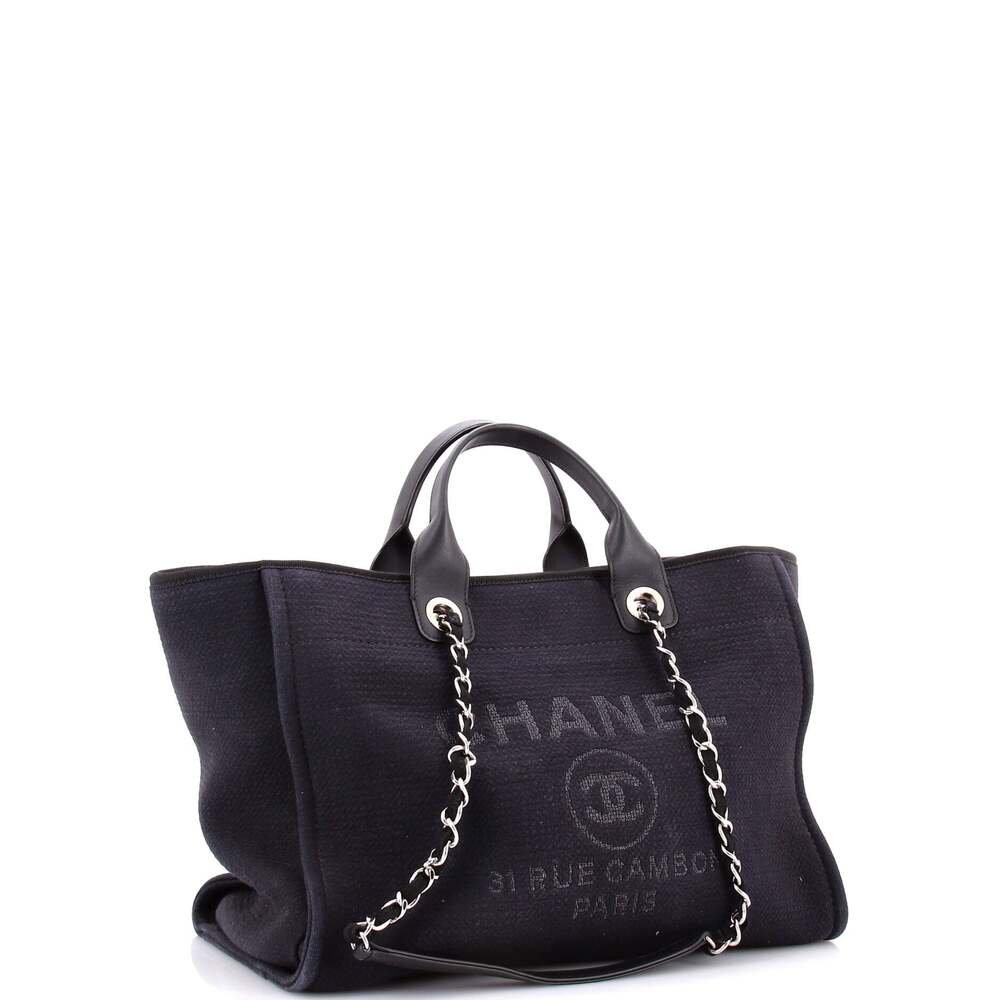Chanel Deauville Nm Tote Mixed Fibers #235162C42B - Picture 3 of 9